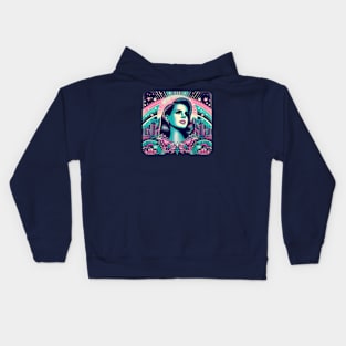 Lana Del Rey - Coastal Sunset Kids Hoodie